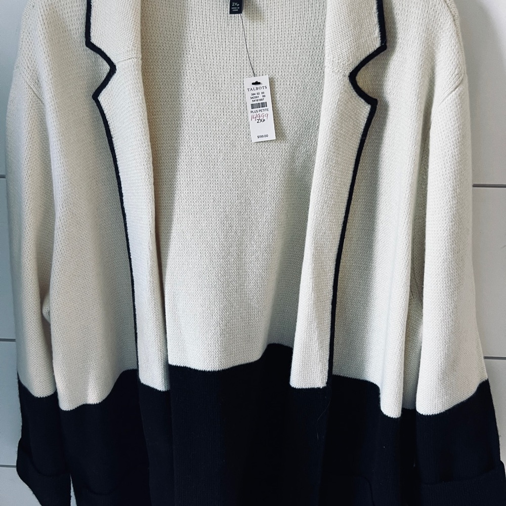 Talbots Cardigan - NWT size 2XP - Picture 4 of 4